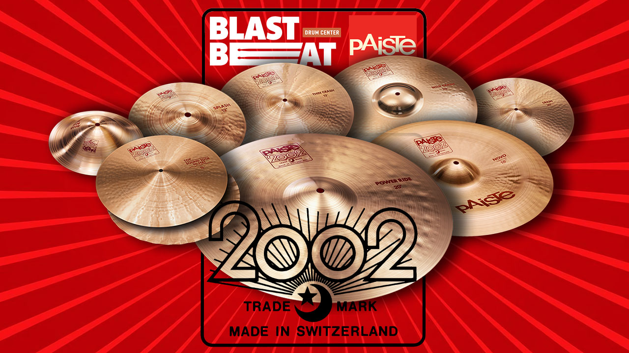 Приехала поставка тарелок Paiste из 2002-й серии Приехала поставка тарелок Paiste из 2002-й серии