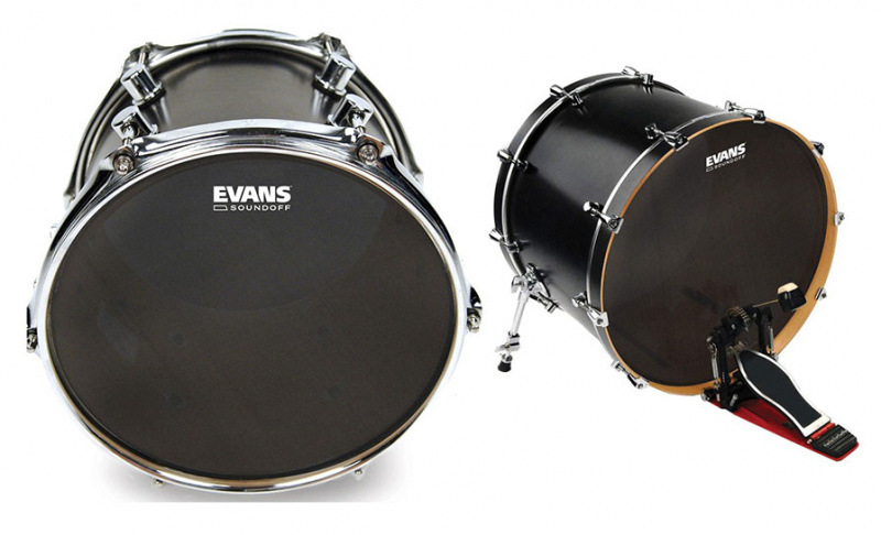 Бесшумные кевларовые сетки EVANS SoundOff в Бластбите