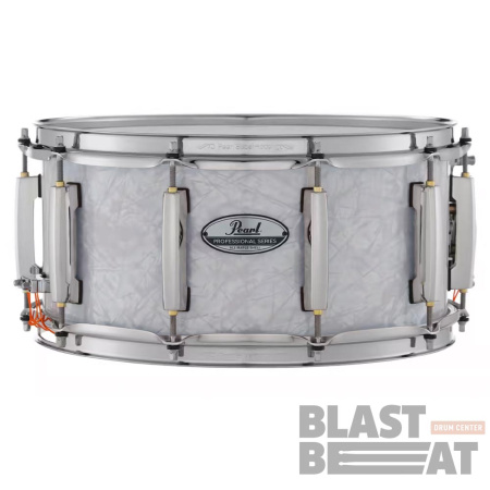 Pearl_Professional_Maple_Snare_Drum_White_Marine_Pearl