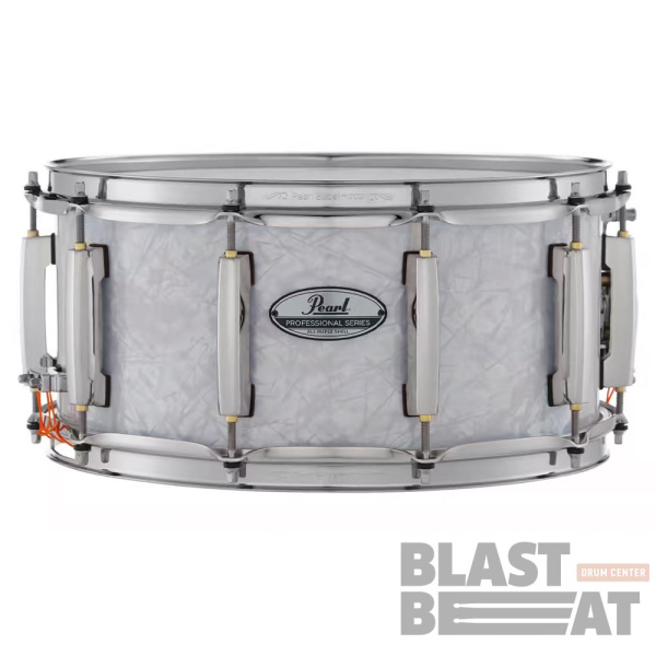 Pearl_Professional_Maple_Snare_Drum_White_Marine_Pearl